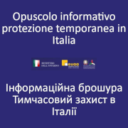 Opuscolo informativo Protezione Temporanea